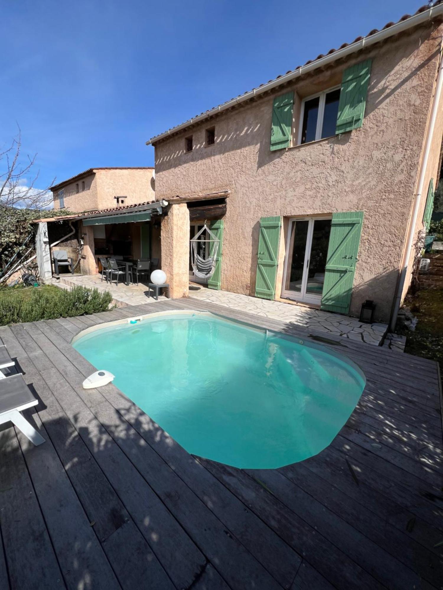 Villa Sur La Cote D'Azur Avec Piscine Ла-Коль-сюр-Лу Экстерьер фото