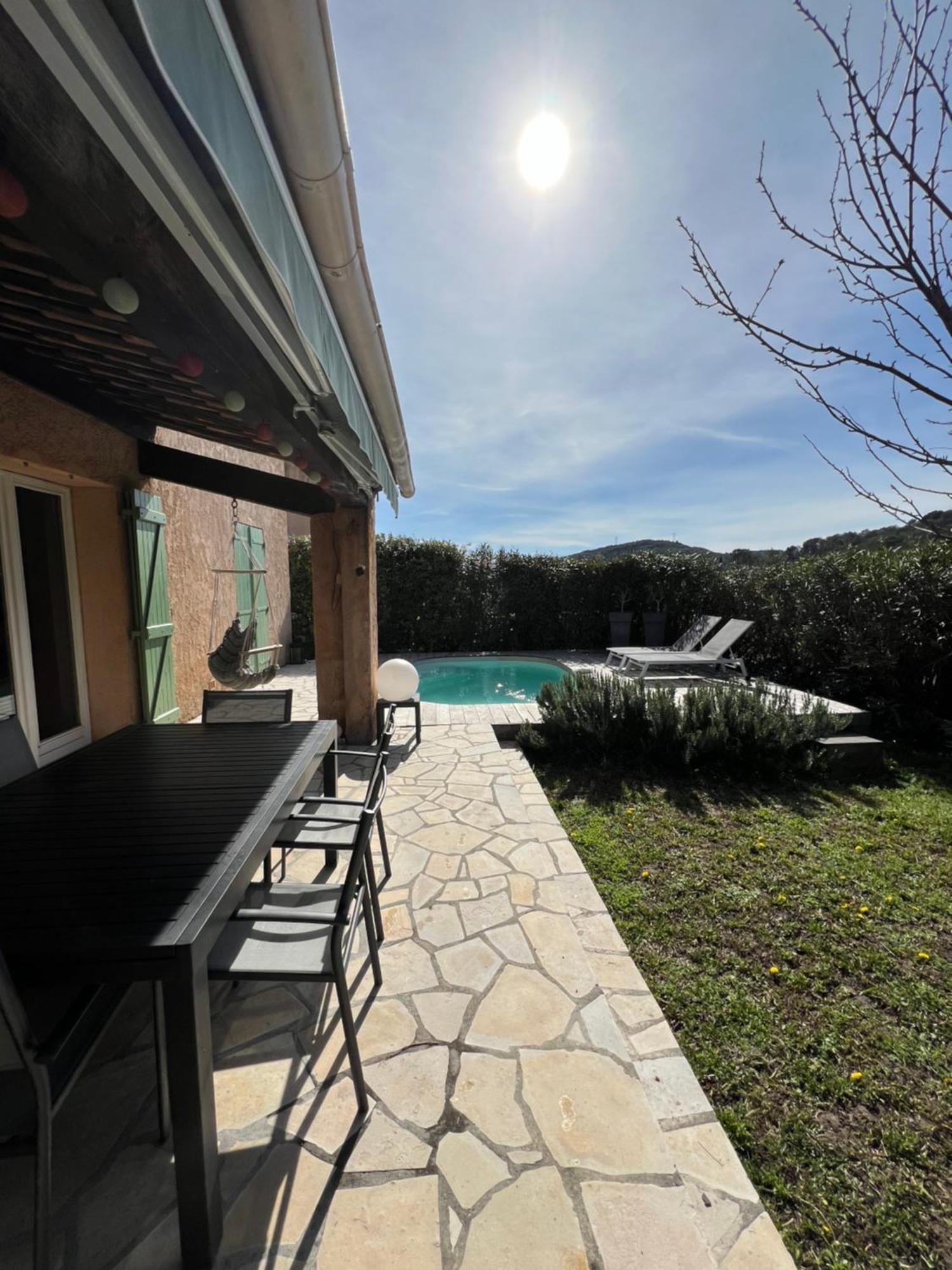 Villa Sur La Cote D'Azur Avec Piscine Ла-Коль-сюр-Лу Экстерьер фото