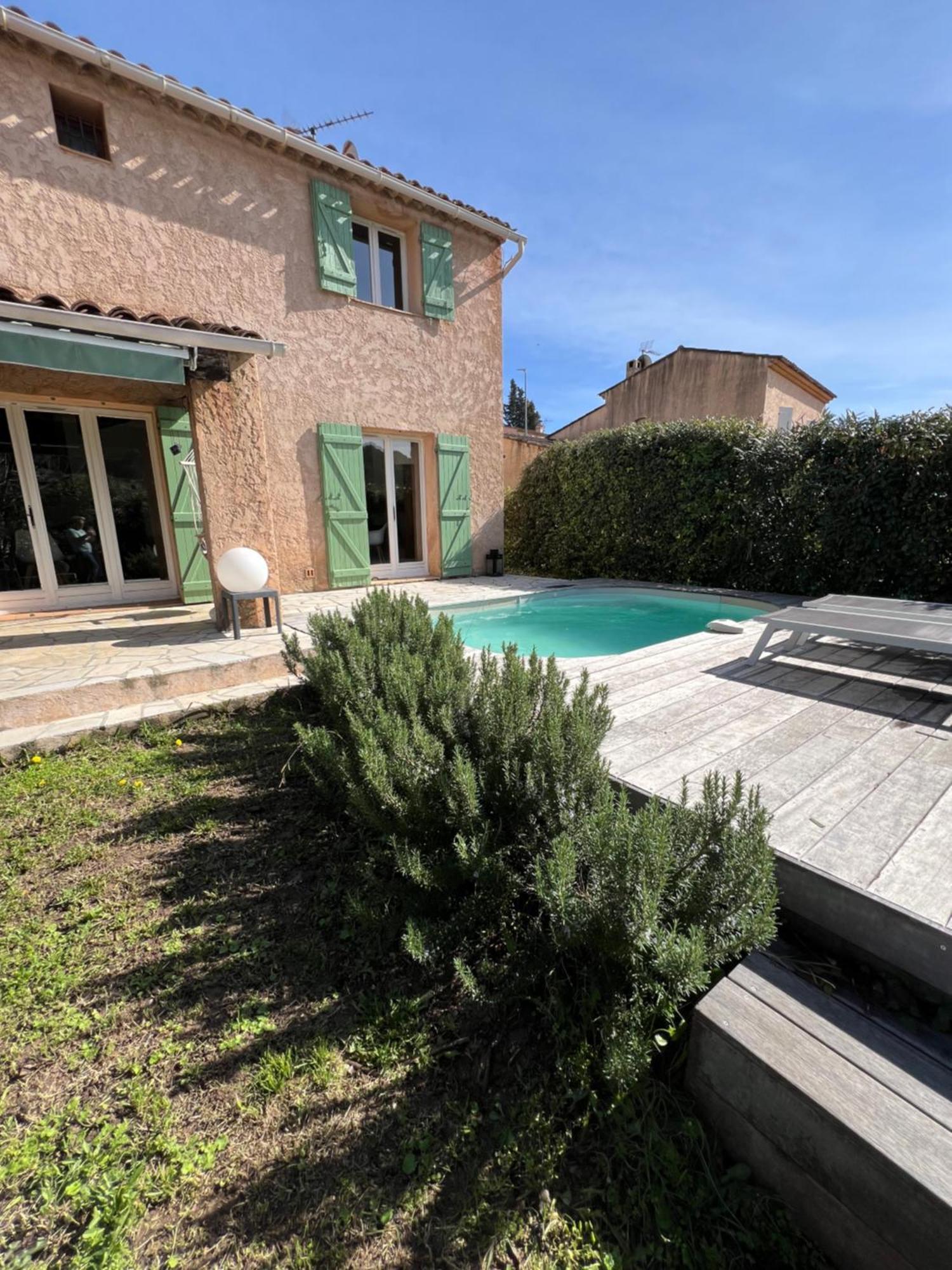 Villa Sur La Cote D'Azur Avec Piscine Ла-Коль-сюр-Лу Экстерьер фото